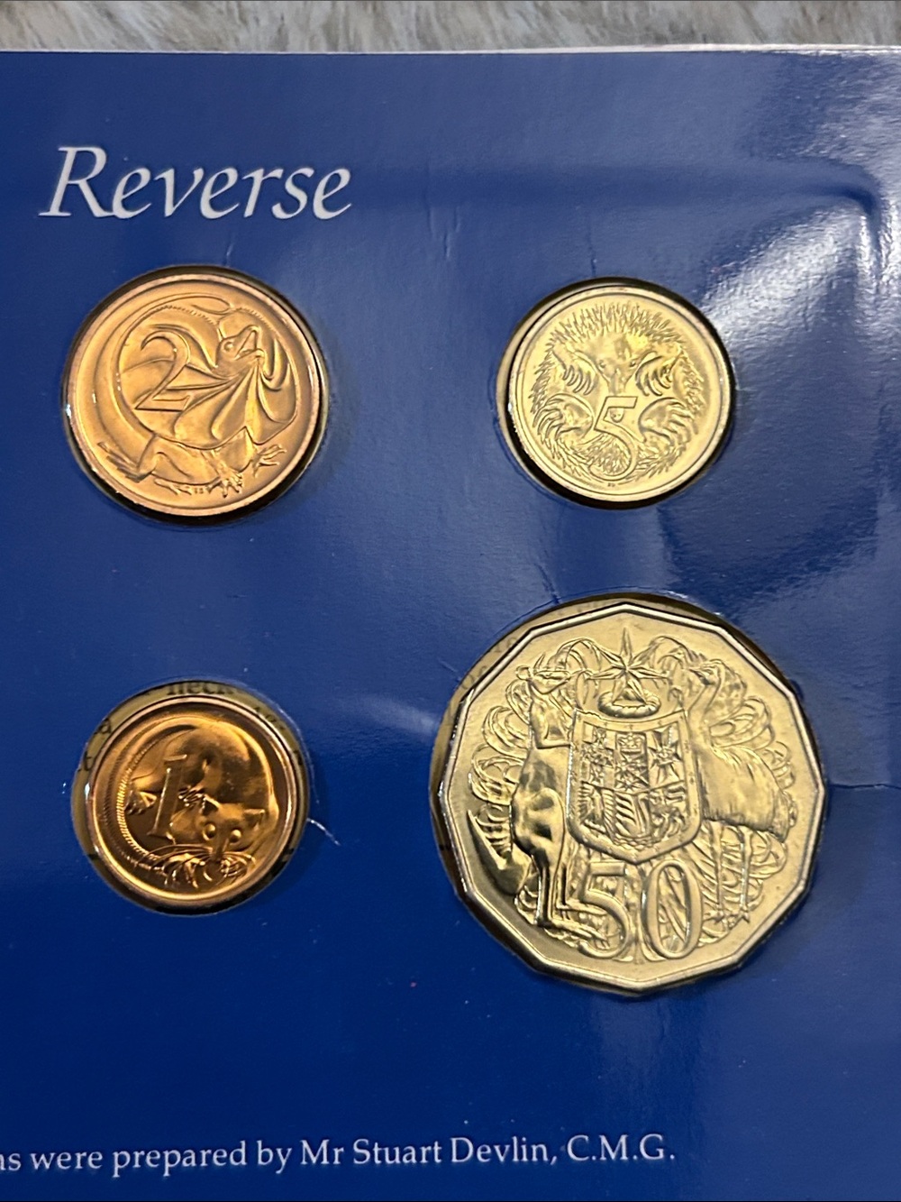 Vintage Royal Australian Mint Uncirculated Coin Set 1974 - Picture 6 of 6